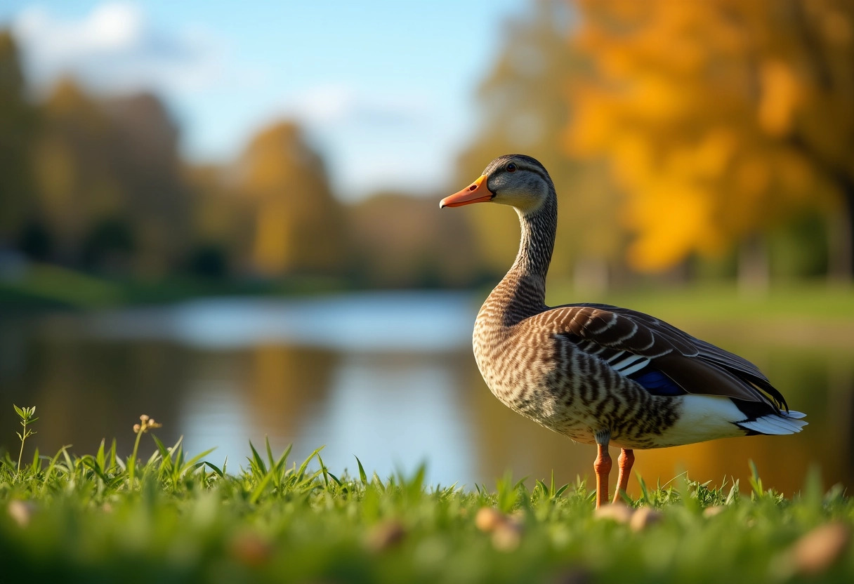 canard femelle : canne colvert