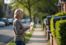 Chats perdus : pourquoi ne reviennent-ils pas à la maison ? Femme d'âge moyen tenant un tract avec un chat, regard pensif