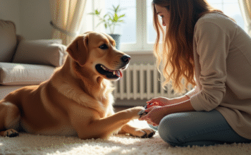 Immobiliser un chien pour couper ses griffes : techniques sécurisantes et simples