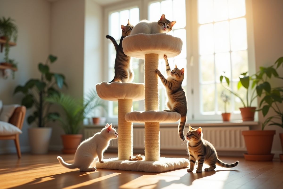 arbre chat