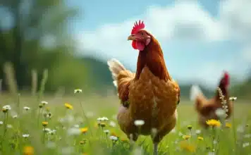 Combien de temps vit une poule en milieu naturel ?